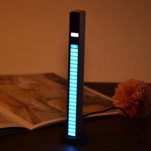 448F Voice Activated Pickup Rhythm Light Creative Spectrum Colorful Sound Control Atmosphere Lamp Music Car LED Strip