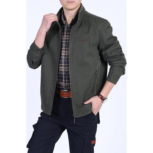2020 New Military Jacket Men Plus Size Spring Autumn Cotton High Quality Outwear Mens Jackets and Coats Jaqueta Masculina L-8XL