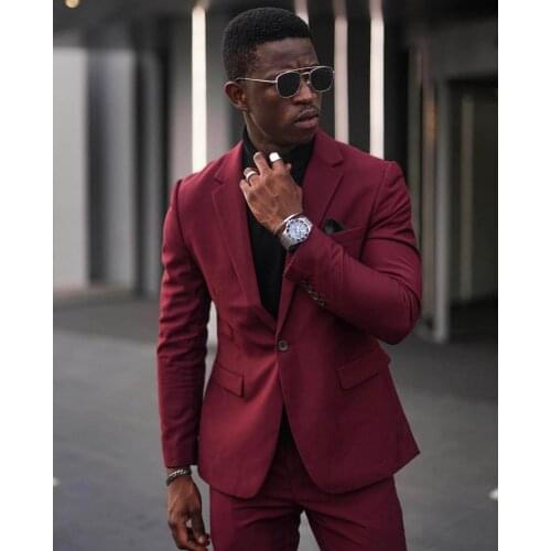 New Wedding Tuxedos 2021 Summer Slim Fit Notched Lapel Groomsmen Mens Business Suits Prom Party Graduation Suit Two Piece