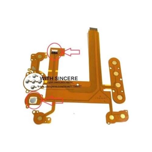 NEW Keyboard Key Button Flex Cable for nikon d7000 Digital Camera Repair Part with Socket