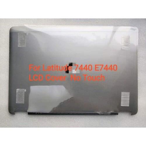 New For Dell Latitude E7440 LCD Back Cover Display back cover Rear Case with 2 Antenna Cables D0M8R 0D0M8R AM0VN000303 Silver
