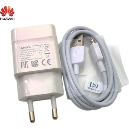 Original Huawei 5V2A charger EU Fast Charge power adapter usb micro cable for p9 8 lite honor 8x 7x y6 y7 y9 2019 p smart z 2019