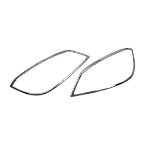 Plastic high quality Chrome Head Light Cover for Mercedes-Benz W204 C Class Pre-Facelift-Free Shipping