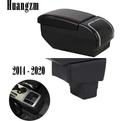 For mazda CX 3 CX-3 2014 - 2020 armrest box Dual layer heighten central Store content box cup holder ashtray accessories