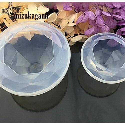 1PCS UV Resin Transparent Silicone Mould Dried Flower Resin Decorative Craft For DIY Mold Type Epoxy Resin Molds