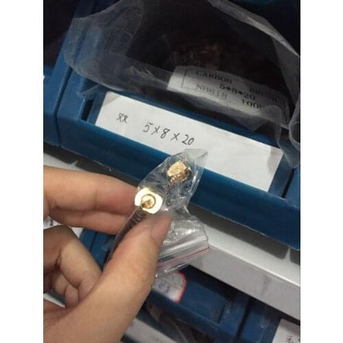 20mm x 8mm x 5mm Carbon Brush for Generic Electric Motor 20Pcs
