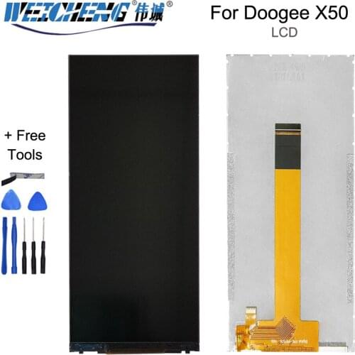 5.0''For Doogee X50 X50L LCD Display Screen Replacement Repair Part For Doogee X50/X50LMobile Phone Accessories With Tools