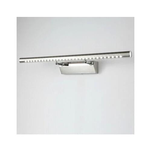 Led mirror light stainless steel waterproof bathroom mirror lights mirror glass cosmetic cabinet mirror glass