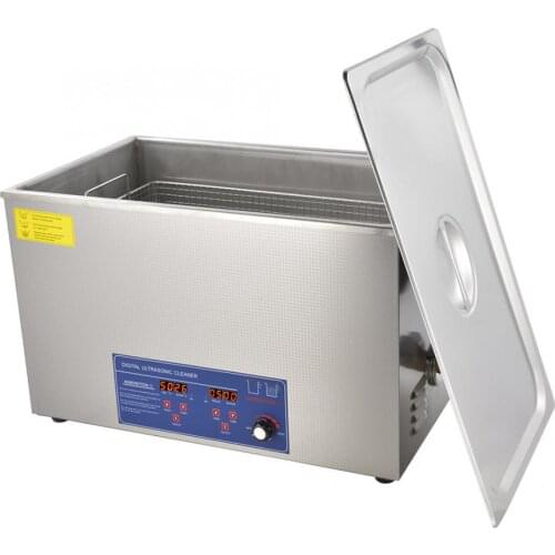 100AL 30L Digital Display Ultrasonic Cleaner Temperature Adjustable 40KHz 800W