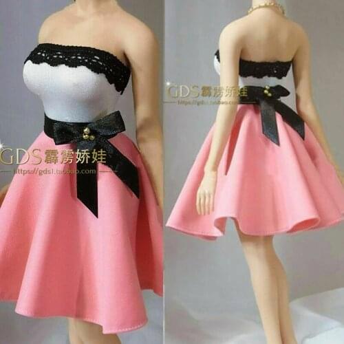 1/6 Female Strapless Dress Suit Clothes Fit 12'' JO TBL Female Action Figure Doll In Stock