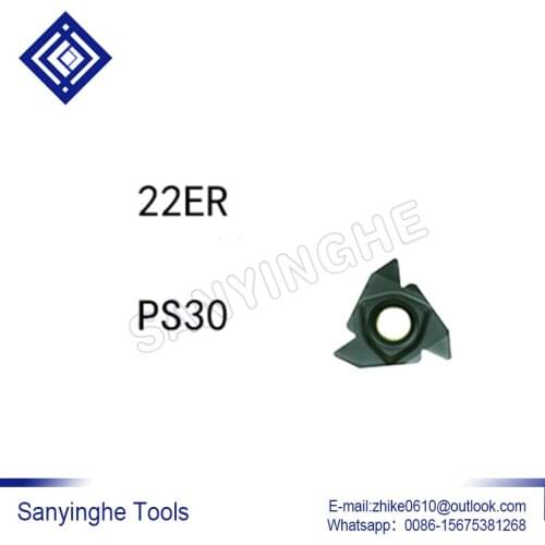 Free shipping high quality sanyinghe 10pcs/lots 22NR N60 cnc carbide turning inserts threading inserts