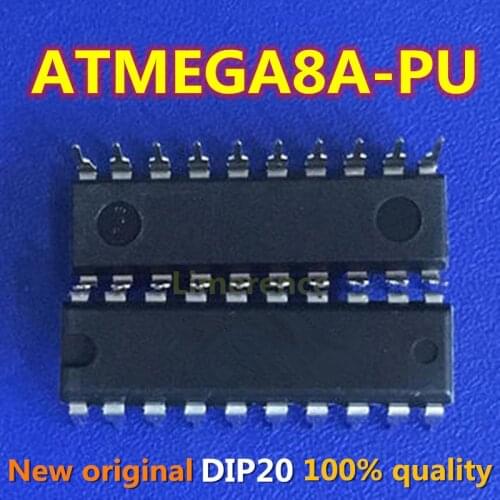 2PCS ATMEGA8A-PU DIP ATMEL ATMEGA8A ATMEGA8-PU DIP20 Programmable Flash Support recycling all kinds of electronic components