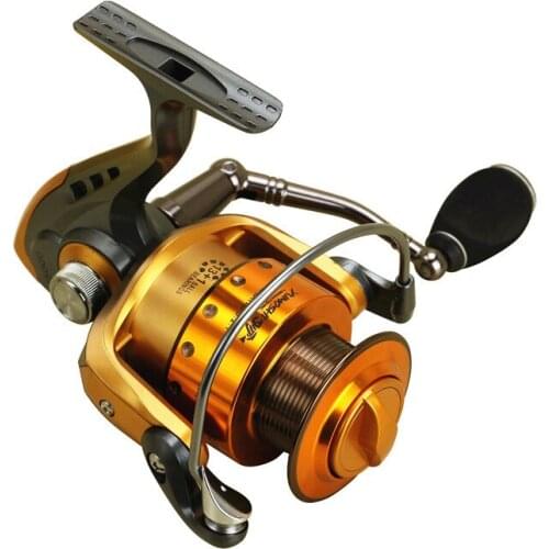2017 Top 2000-7000 Spinning Fishing Reel 13+1BB Gear Ratio 5.5:1 Metal Spool Lure Reel Peche Fishing Tackle