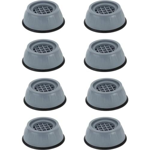 8Pcs Universal Anti-Vibration Feet Pads Washing Machine Rubber Mat Anti-Vibration Pad Dryer Refrigerator Base Fixed Non-Slip Pad