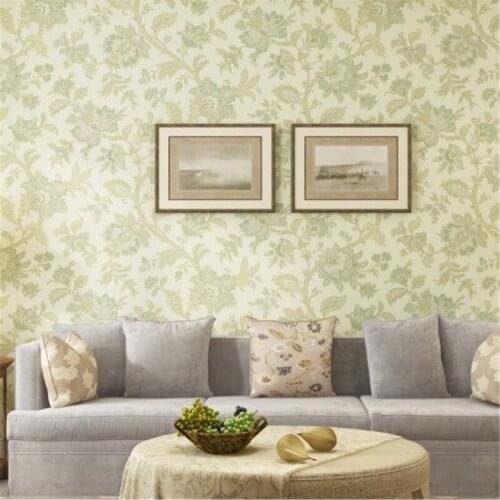 Beibehang American style retro fabric, wallpaper, living room, bedroom, background wall, study wallpaper paperpapel parede