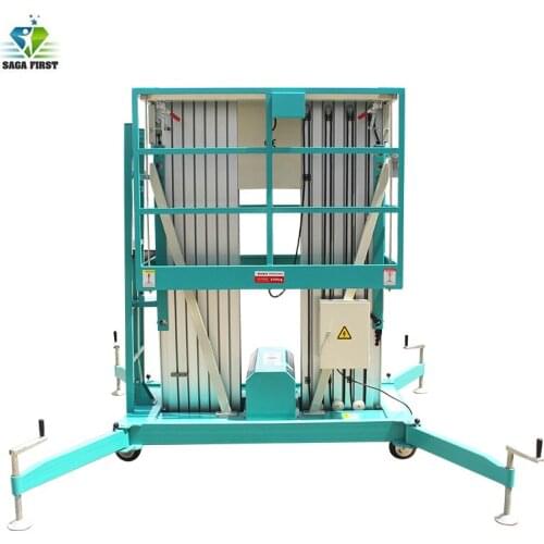 4m Mobile Aloft Vertical Man Lift Platform Scissor Lift Table Boom Lift Sale