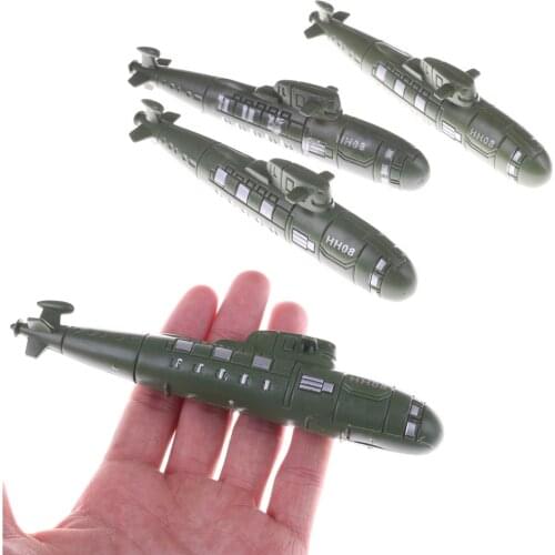 2018 2PCS/lot Submarine Model, Sand Scene Model Toy Ornaments War Military Submarine