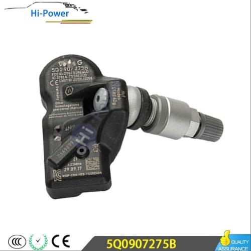 5Q0 907 275B 5Q0907275B TPMS Tire Pressure Monitor/Warning System Sensor For Audi Volkswagen A3 8V Q7 4M Q5 Q3 A4 A5 2017 MQB