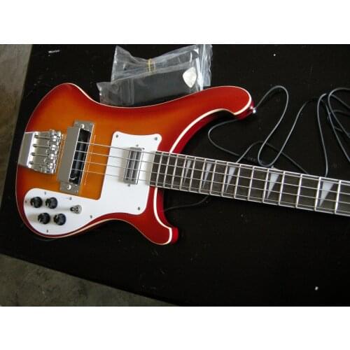 NEW! 4 string 4003 electric bass cherry red electric bass guitar Free Shipping 8yue15