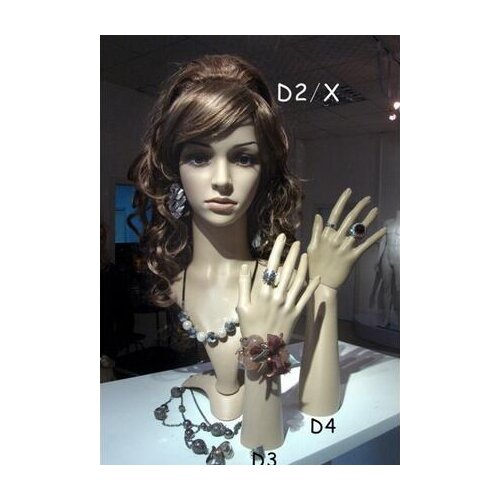 Wholesale wig hat display female mannequin head,hat stand,hair wig Jewelry mannequin head for sale display,cabeza maniqui M00491