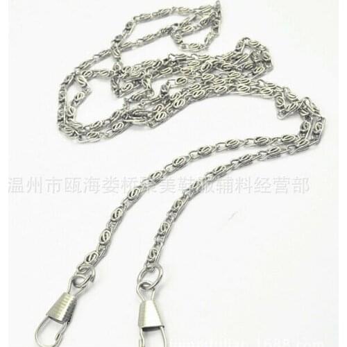 5pcs 60cm strong and durable Vintage Metal Shoulder Strap Chain purse DIY Sewing handmade Bag part Cords purse handle LW806