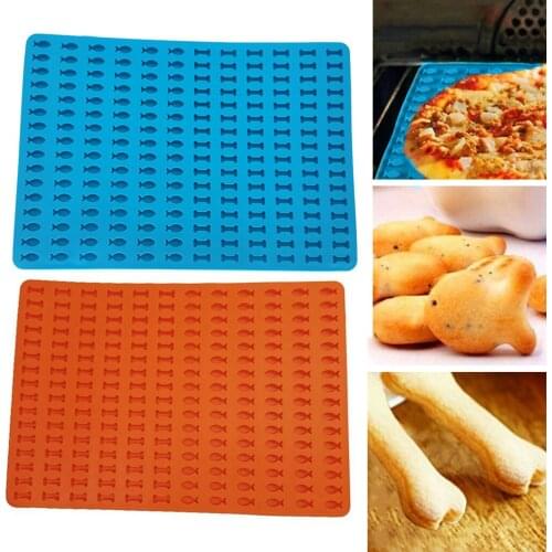 Silicone Baking Mat Silicone Mould for Dog Soap Heat Resistant Non-Stick Ice