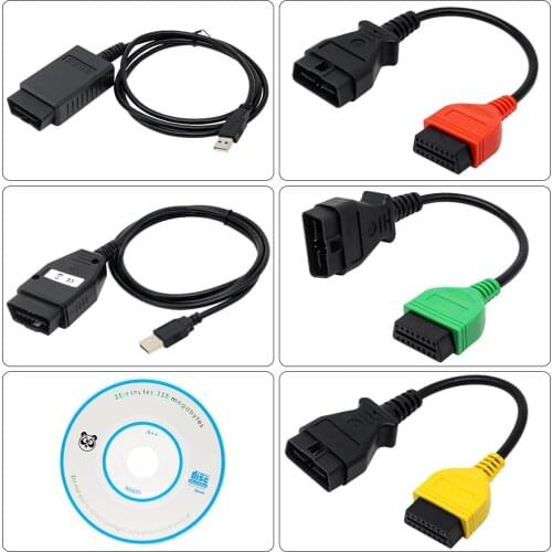 Connector Diagnostic Cable For Fiat ECU Scan Adapters FiatECUScan + MultiECUScan For Fiat / Alfa Romeo / Lancia OBD2 Scanner