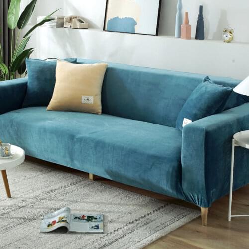 Modern Sofas for Living Room Sectional High Quality Stretchable Elastic Sofa Cover L Shaped need to buy 2 pcs