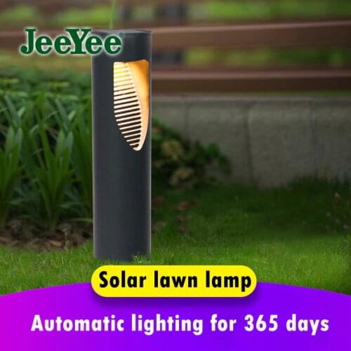 Garden Light Solar Waterproof LED Garden Lawn Lamp Modern Simplicity Solar Outdoor Courtyard Villa Landscape Lawn Bollards Light