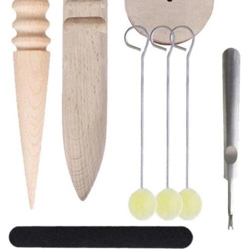 10 in 1 Leathercraft Tools Kit Stitching Edge Beveler Leather Skiving DIY Set