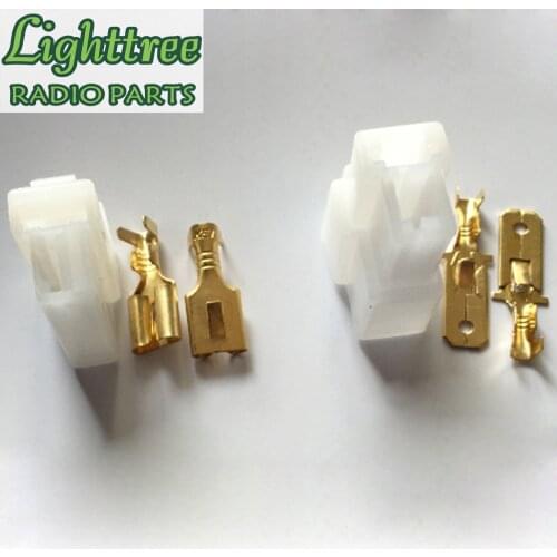 50SetsX DIY Power Cable Connectors For FT7900 FT7800 TM261 TM271 TM481