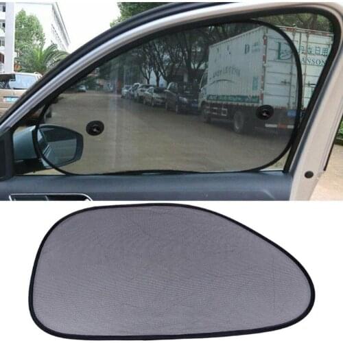 Car Universal Blackout Curtain Side Block Sun Shade blind Cover Window UV Protection For Rear mesh Max Front J2M9