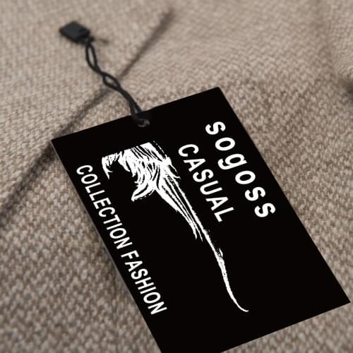 Customized tags, various quantity of clothes, price tags, tags, trademarks, customized logos, general clothing cards