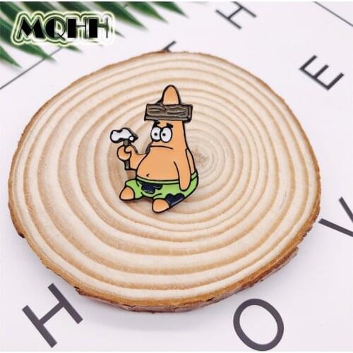 Creative Cartoon Movie Animation Character Enamel Brooch Alloy Badge T-shirt Bag Pin Accessories Women Jewelry Gifts For Kids