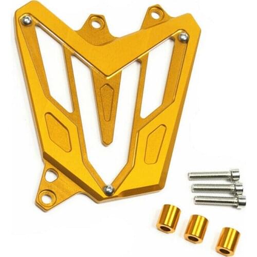 Motorcycle CNC Aluminum Front Sprocket Engine Cover Chain Guard Cover For Yamaha MT-07 FZ07 2013-2017