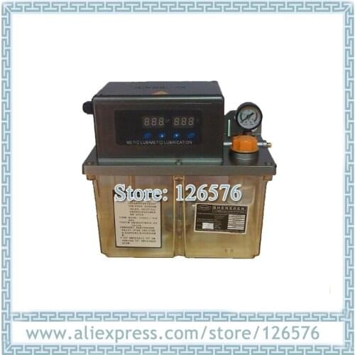 4L Automatic Lubrication Pump AC220V Digital electronic Timer Oil Pump