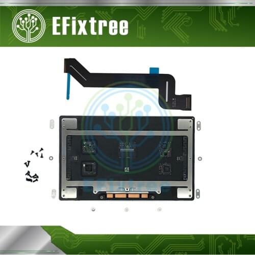 New Space Gray Grey Silver A1990 Trackpad Touchpad With Flex Cable Screw For Macbook Pro Retina 15" Mid 2018 Year Touch Pad