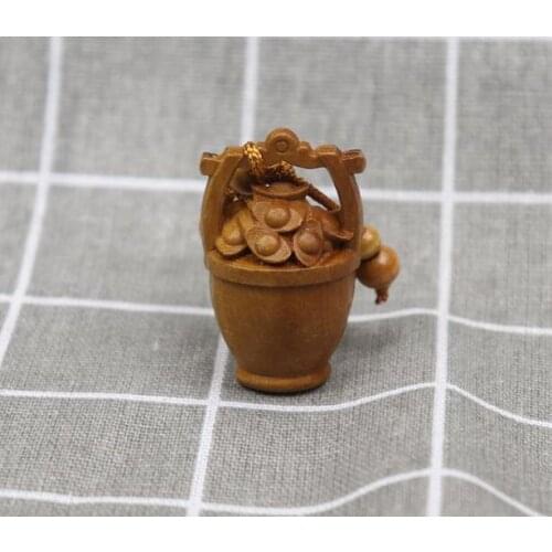 Wholesale natural Mahogany Three-dimensional Engraving Key Chain Lifelike Pendant Key Ring Jewelry Gift For Car Accessories A1