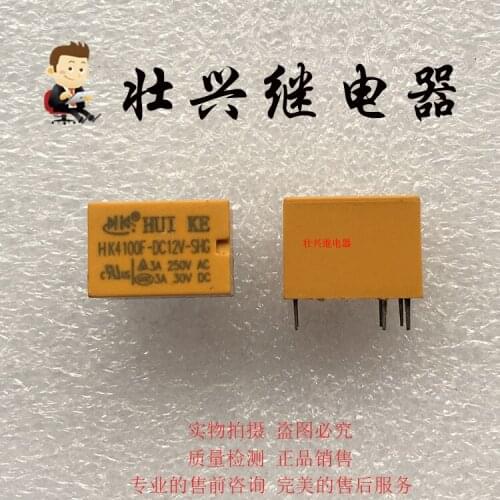 Relay HK4100F-DC12V-SHG 6PIN 3A 250V