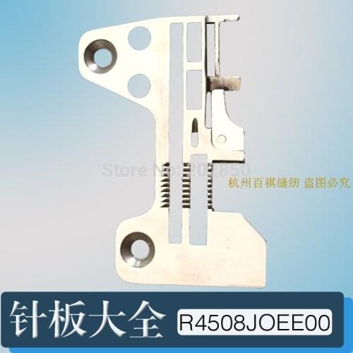 Juki Brand Needle Plate(R4508-JOE-E00) For Industrial overlock Sewing Machine Model MO-6700 Series,2PCS/Lot,Brand New