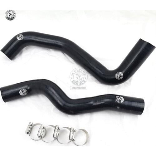 SILICONE RADIATOR COOLANT HOSE FOR Genesis coupe 3.8T 2008 (2Pcs) Red/Blue/Black