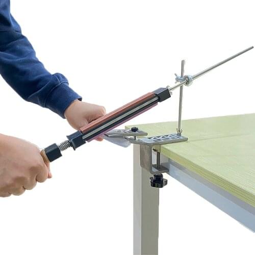 2021 Fixed angle sharpener kitchen knife sharpener sharpening stone Double sided whetstone set professional sharpening system