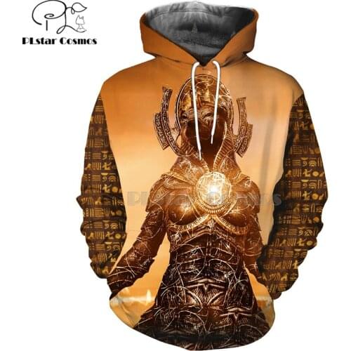 Mysterious retro ancient Horus Egypt goddess Pharaoh totem 3d hoodies/Sweatshirt Winter autumn funny long sleeve streetwear-36