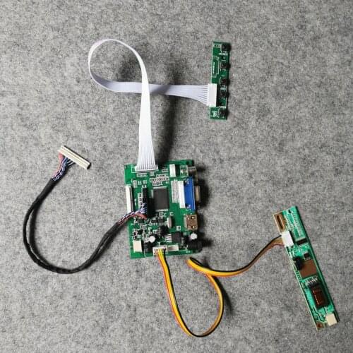 VGA AV DIY kit 1024*768 LVDS 30 Pins Fit LP150X05/LP150X06 display panel 1-CCFL LCD matrix monitor controller drive board