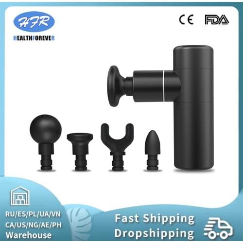 High frequency Massage Gun Muscle Relax Body Relaxation Electric Massager with Portable Bag Therapy Gun for fitness
