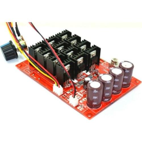 10-50V 60A DC Motor Speed Control PWM HHO RC Controller 12V 24V 36V 48V 3000W