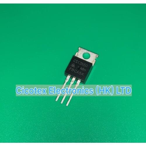10pcs/lot CS13N50A8H TO-220AB CS13N50 A8H 13A 500V N-CHANNEL POWER MOSFET CS 13N50A8H