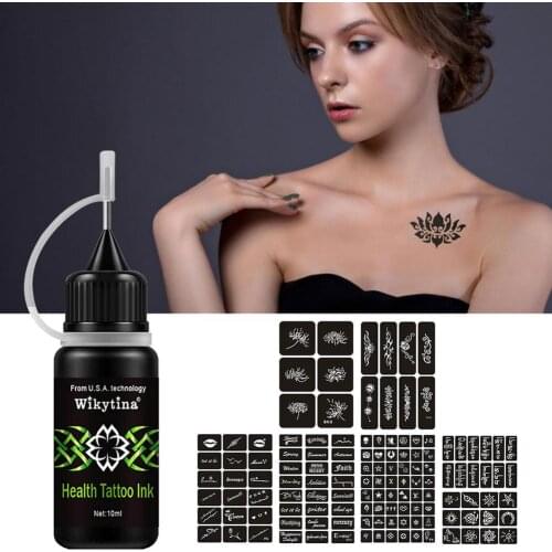128 Pattern Temporary Tattoo Paste Set Tattoo Painting Kit Safe And Healthy Which Can Be Directly Applied To The Skin
