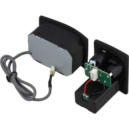 Black 4-Band Guitar Preamp Pickup EQACUS-4TR LCD Display Acoustic Pickup