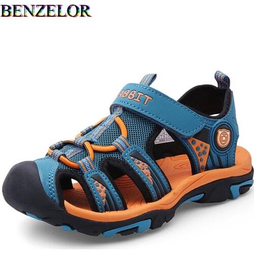 BENZELOR children sandals for boys girls shoes 2021 summer outdoor kids shoes teenagers Non-slip child sandles sandalias